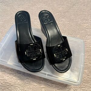 Black Slide Sandals